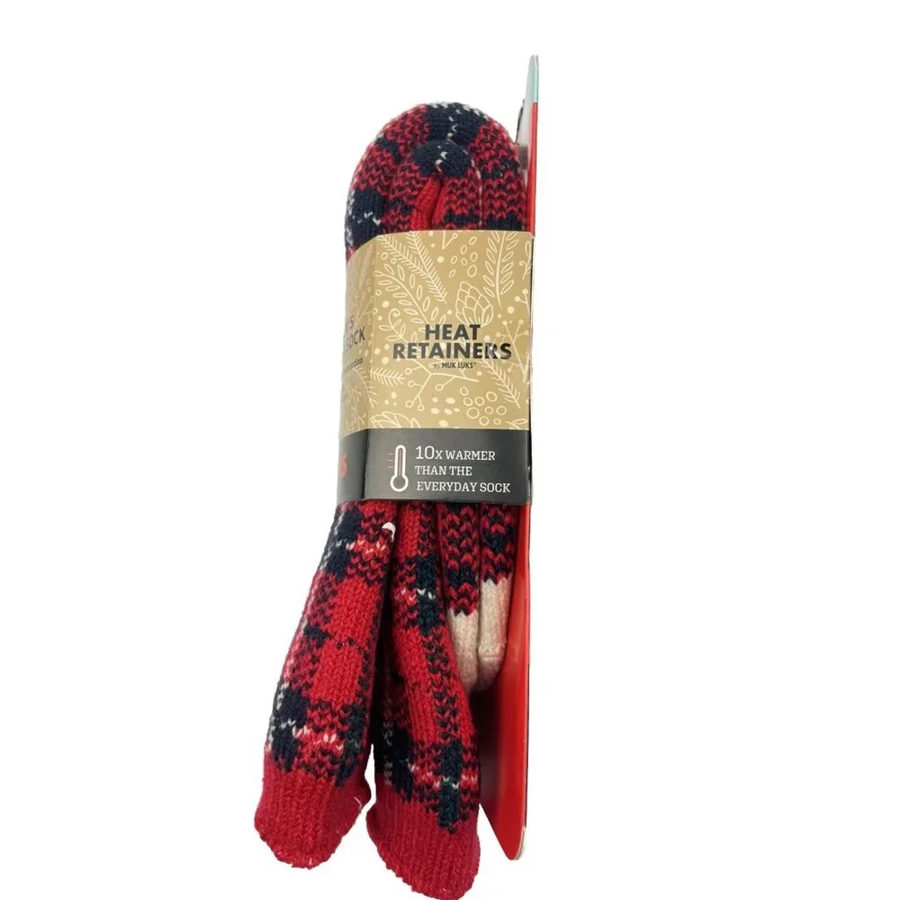 Muk Luks Womens's Heat Retainers 3.0 Tog  Thermal Socks 6-11